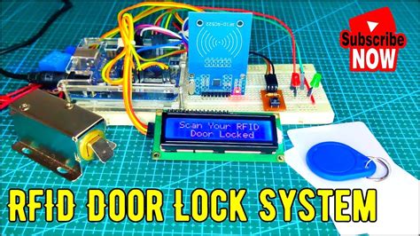 rfid based door lock system ppt|rfid and keypad based door lock using arduino.